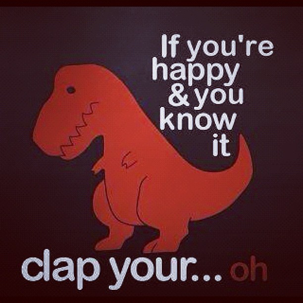 Dinosaur Can't Clap Joke