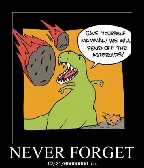 Dino Meteor Humor