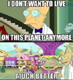 Intergalactic relocation mood!