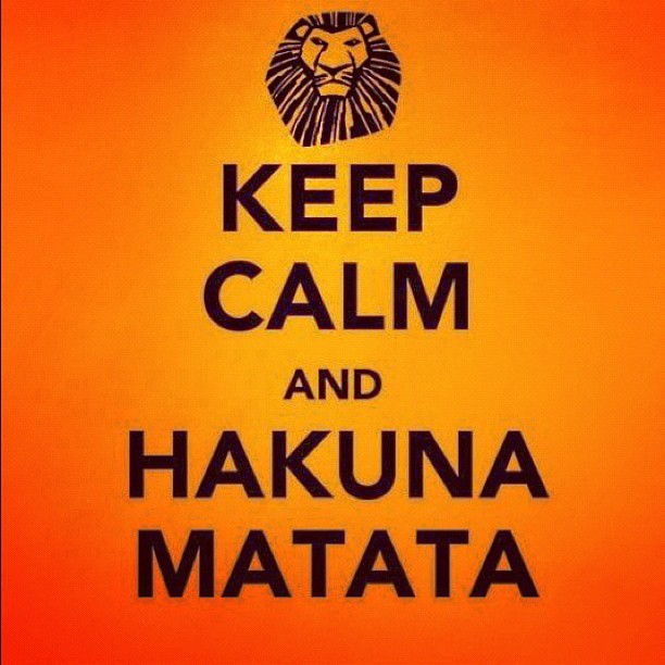 When life gives you lions, just chill.