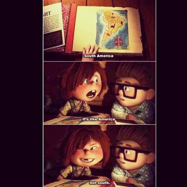 When geography suddenly clicks!