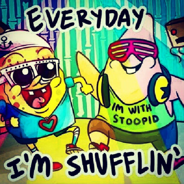 SpongeBob and Patrick's dance-off!