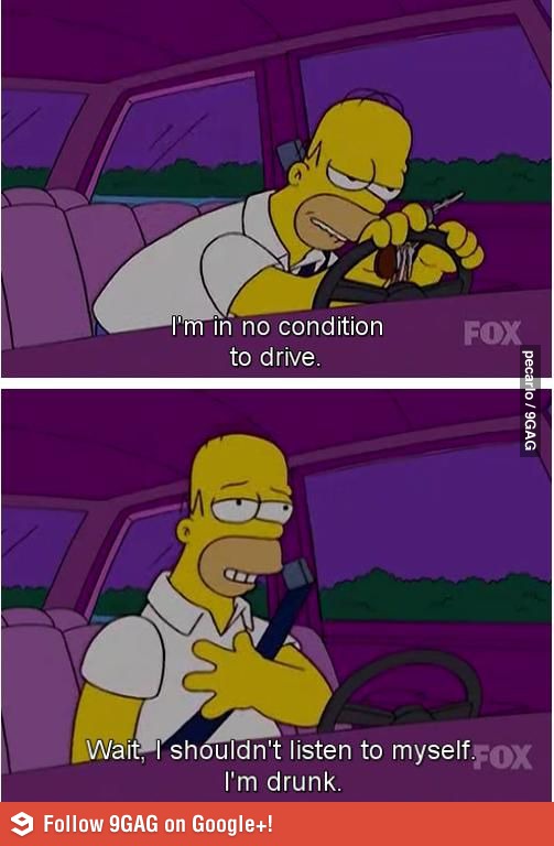 When Homer Battles With Logic