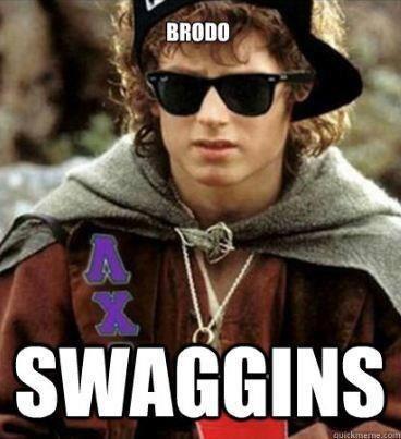 When Frodo hits the club in Middle-earth