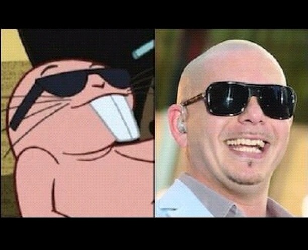 Separated at birth: cartoon and celeb twins